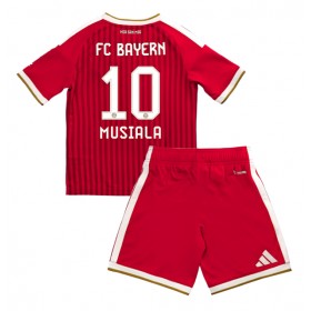 Bayern Munich Jamal Musiala #10 Koti Peliasu Lasten 2026-27 Lyhythihainen (+ Lyhyet housut)